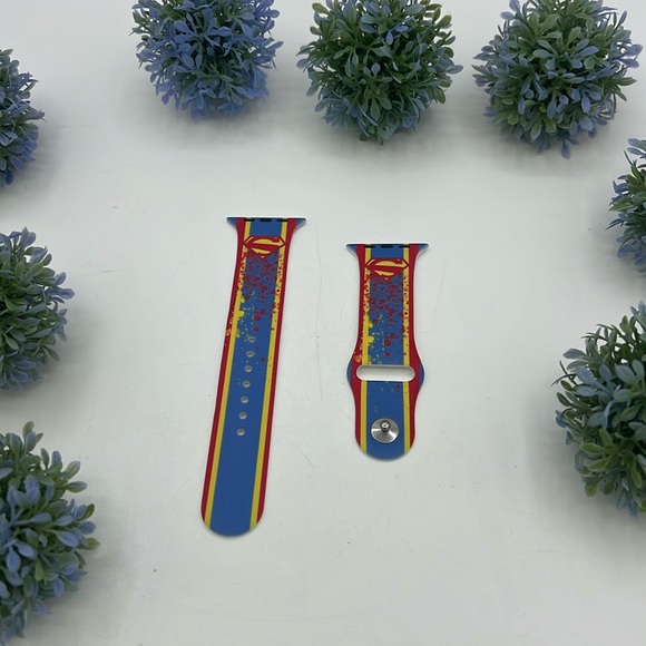 Super Man Sport Band Apple Watch 42/44mm and AirPod Pro Case - Picture 2 of 10